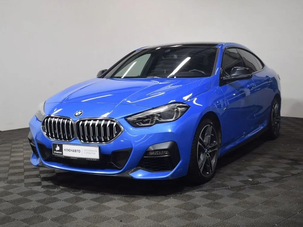 Синий BMW 2 серии 2020 года с пробегом