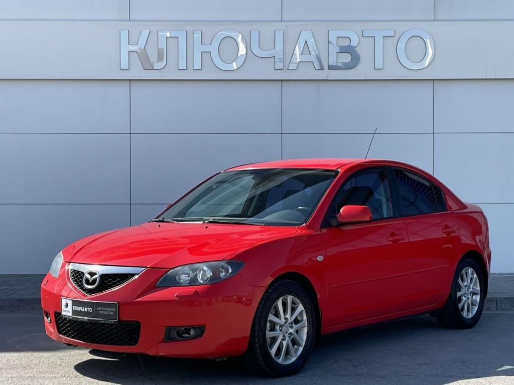 Красный Mazda 3 2008 года с пробегом