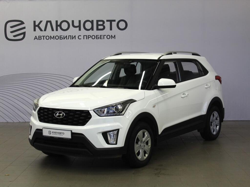Белый Hyundai Creta 2021 года с пробегом