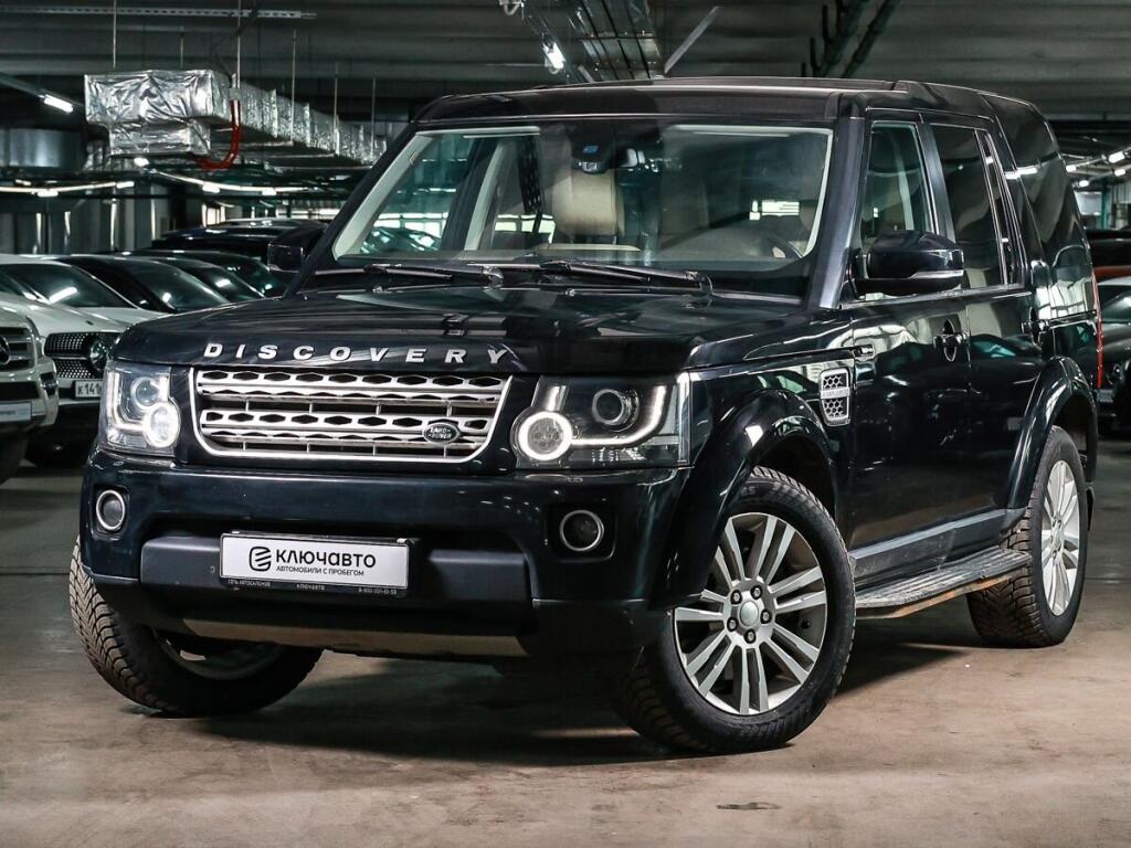 Черный Land Rover Discovery 2014 года с пробегом
