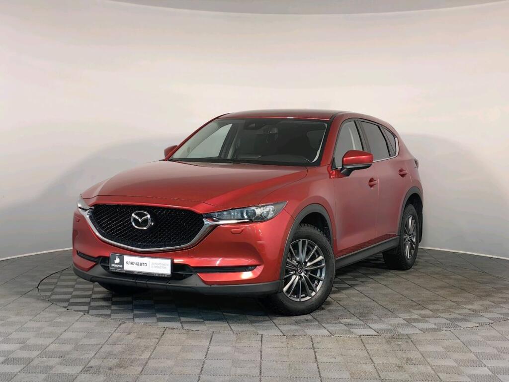 Красный Mazda CX-5 2017 года с пробегом