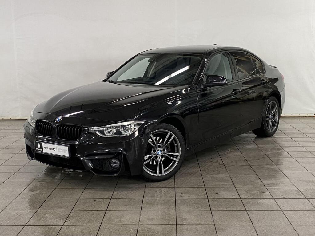 Черный BMW 3 серия 2017 года с пробегом