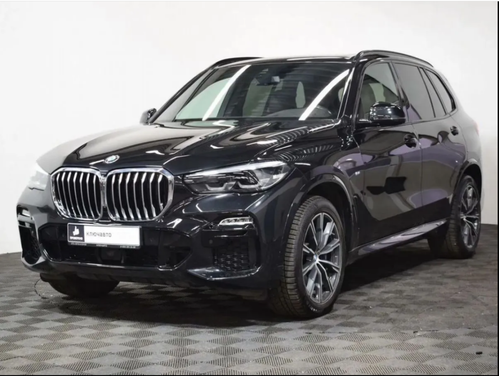 Черный BMW X5 2020 года с пробегом