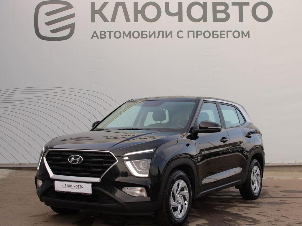 Черный Hyundai Creta 2022 года с пробегом
