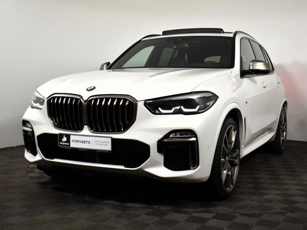 Белый BMW X5 2019 года с пробегом