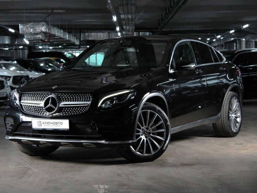 Черный Mercedes-Benz GLC-Класс Coupe 2019 года с пробегом