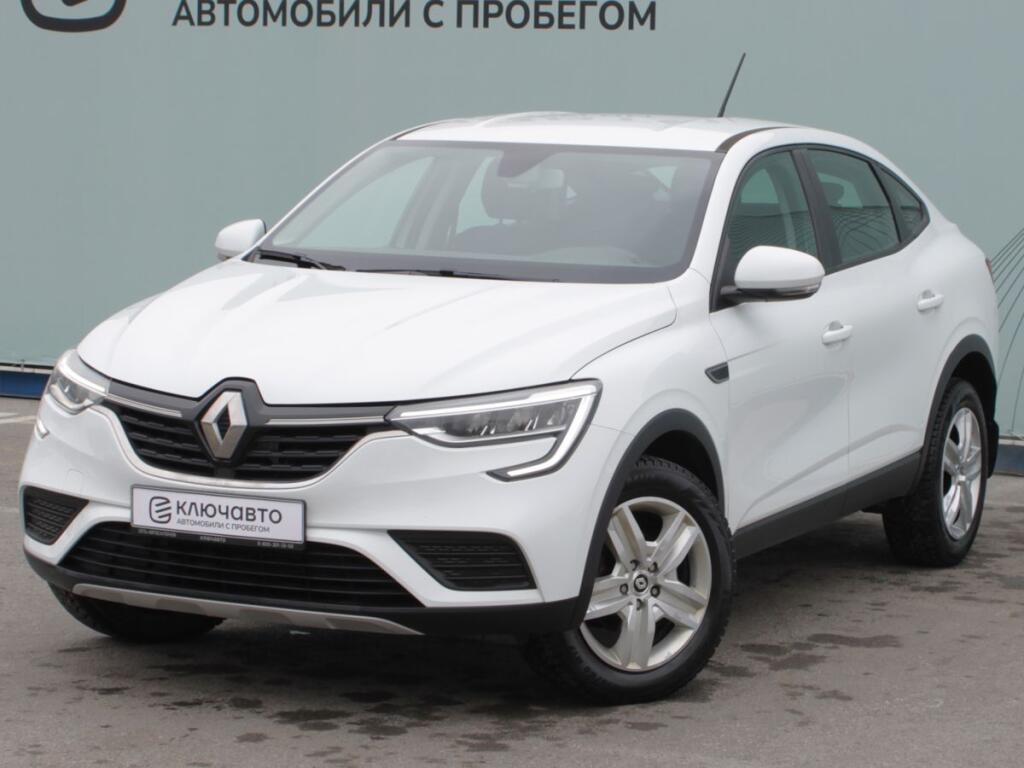 Белый Renault Arkana 2019 года с пробегом