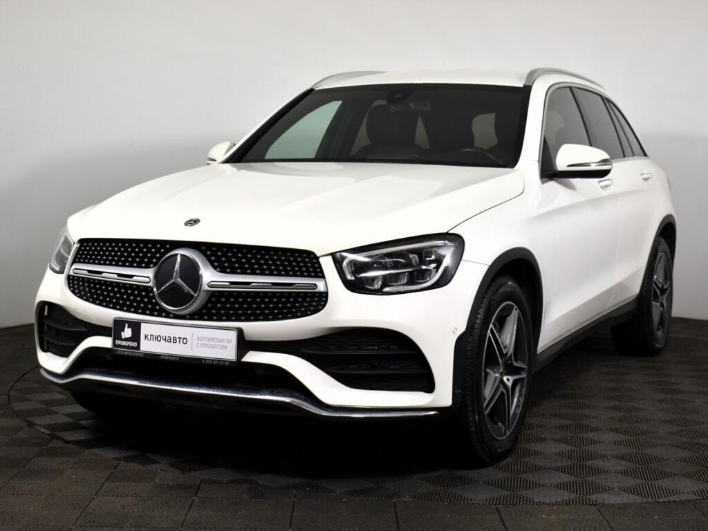 Белый Mercedes-Benz GLC-Класс 2020 года с пробегом