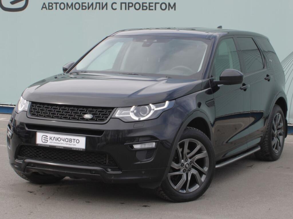 Черный Land Rover Discovery Sport 2018 года с пробегом