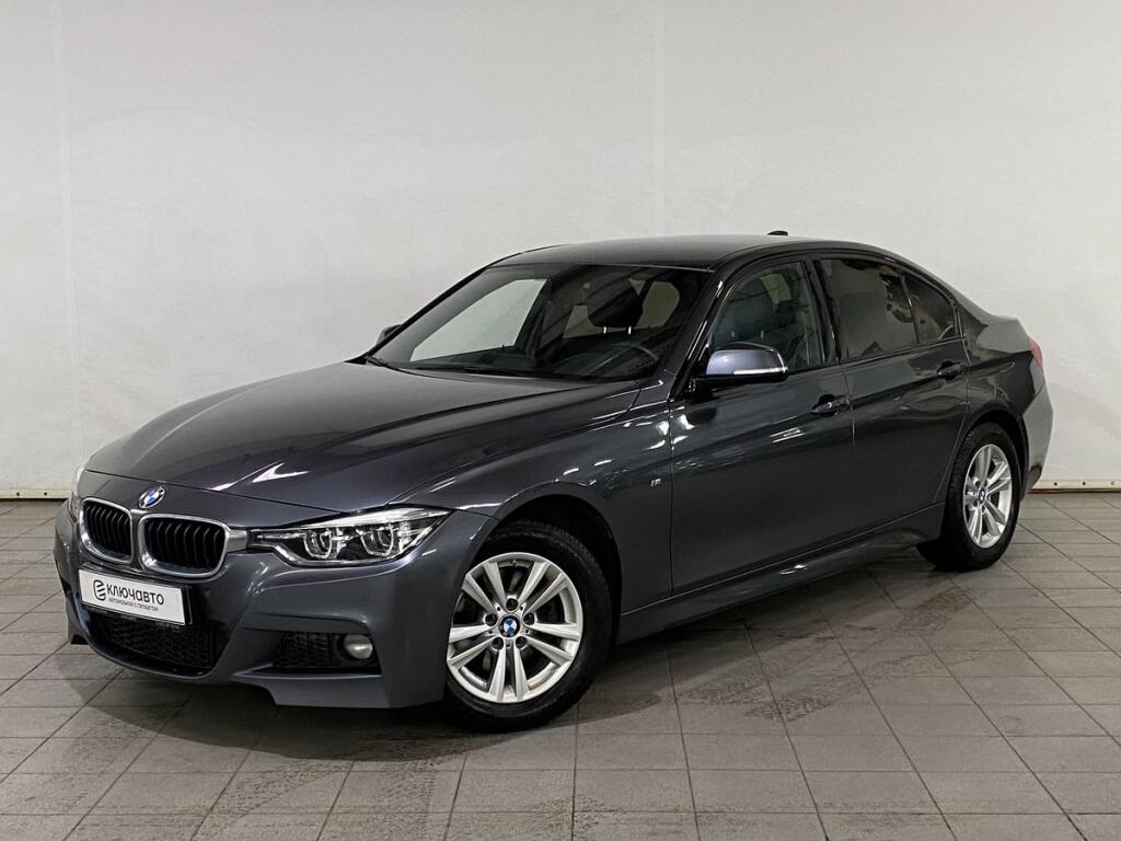 Серый BMW 3 серия 2018 года с пробегом