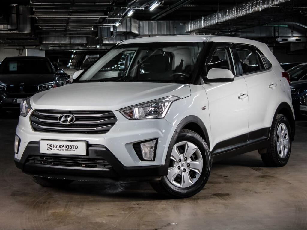 Белый Hyundai Creta 2018 года с пробегом
