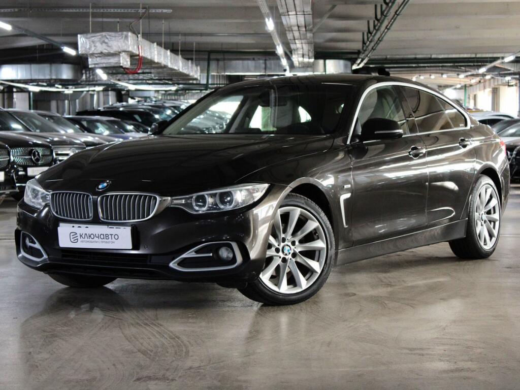 Коричневый BMW 4 серия 2014 года с пробегом