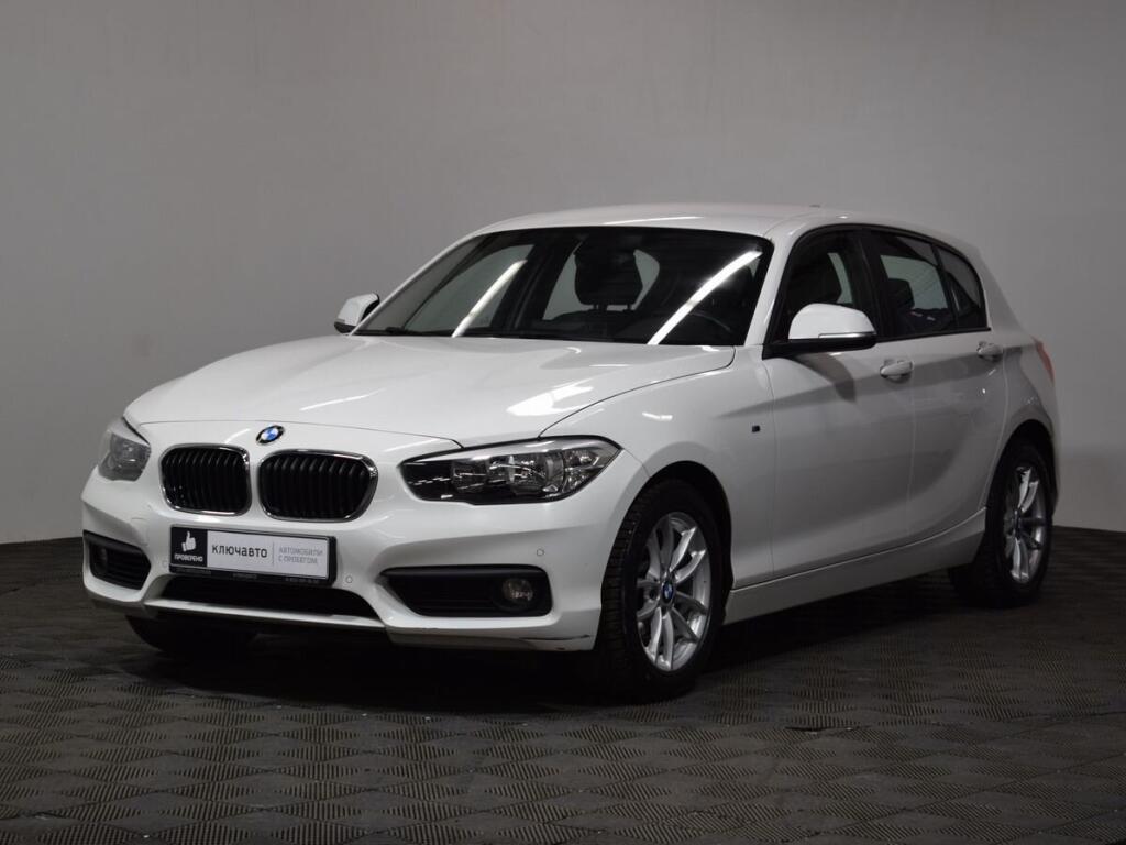 Белый BMW 1 серия 2016 года с пробегом