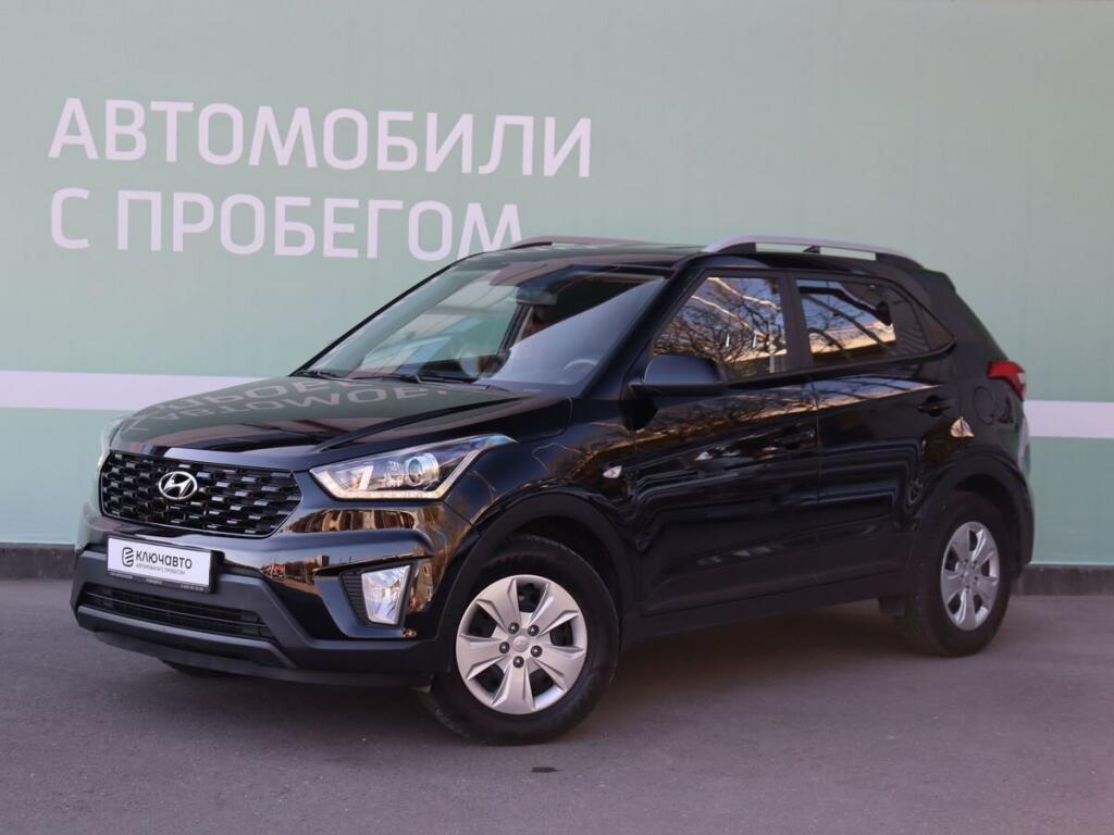 Черный Hyundai Creta 2021 года с пробегом