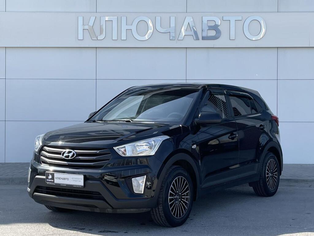 Черный Hyundai Creta 2018 года с пробегом