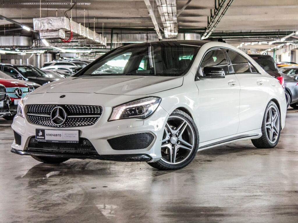 Белый Mercedes-Benz CLA-Класс 2015 года с пробегом
