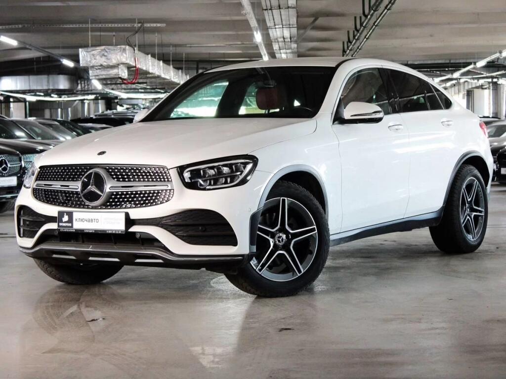 Белый Mercedes-Benz GLC-Класс Coupe 2020 года с пробегом