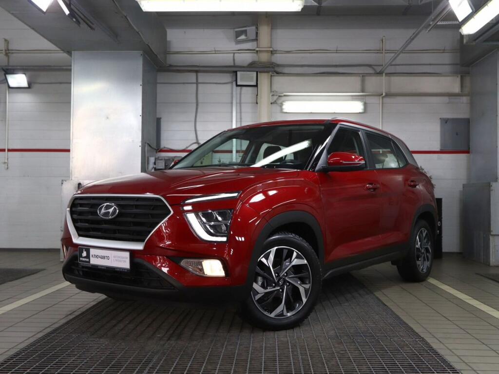 Красный Hyundai Creta 2021 года с пробегом