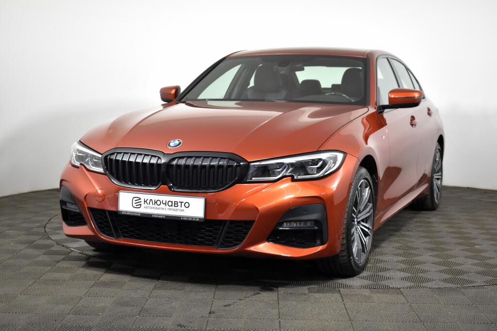 Оранжевый BMW 3 серия 2020 года с пробегом