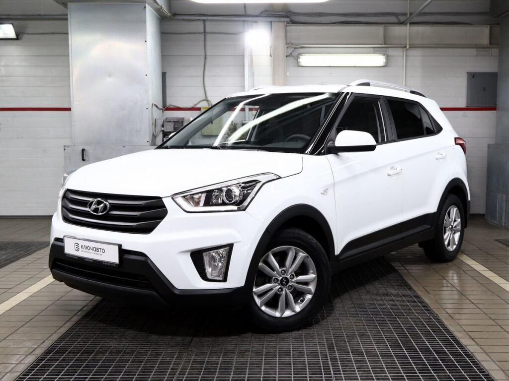 Белый Hyundai Creta 2019 года с пробегом