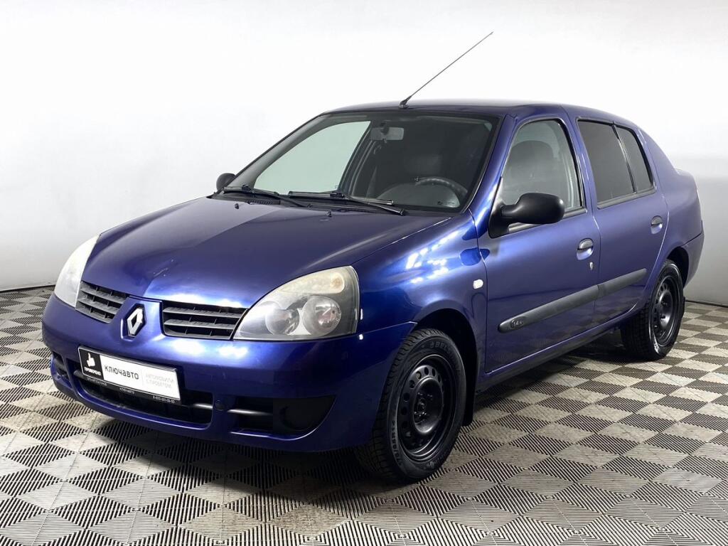 Синий Renault Symbol 2006 года с пробегом