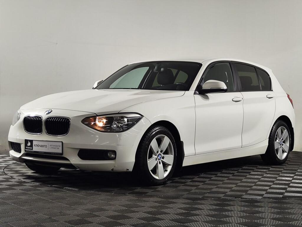 Белый BMW 1 серия 2013 года с пробегом