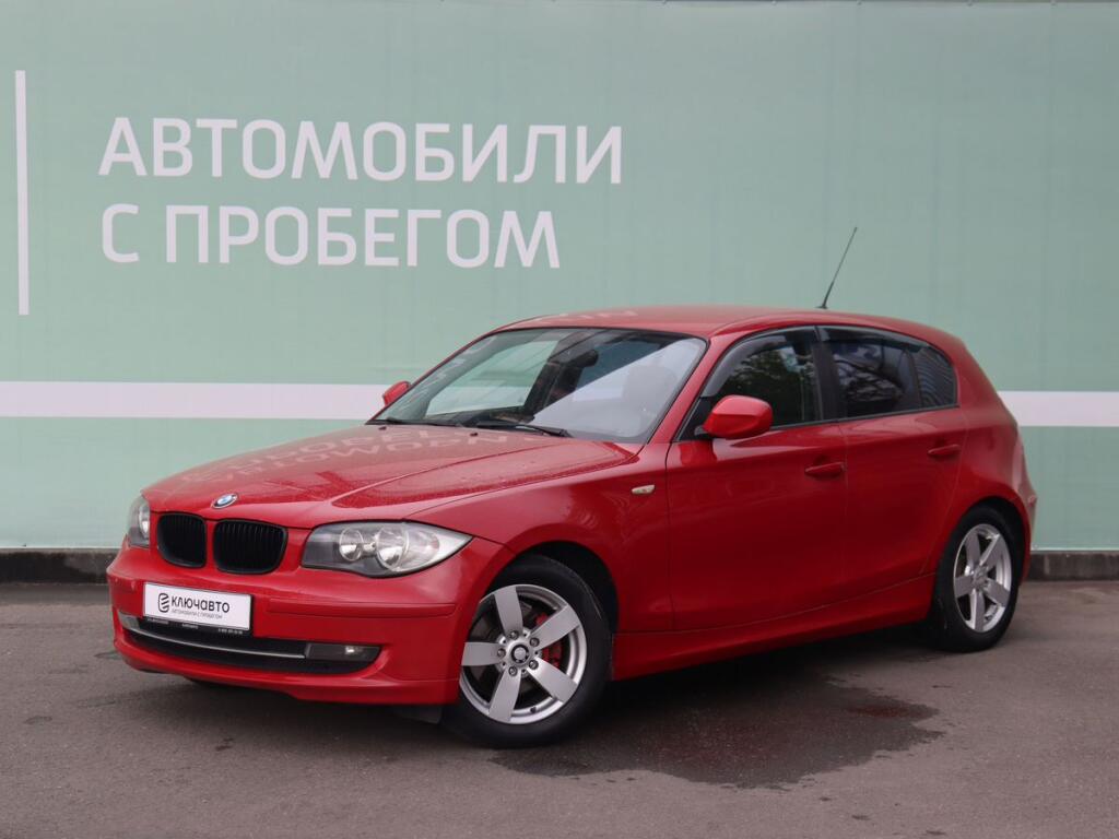Красный BMW 1 серия 2010 года с пробегом