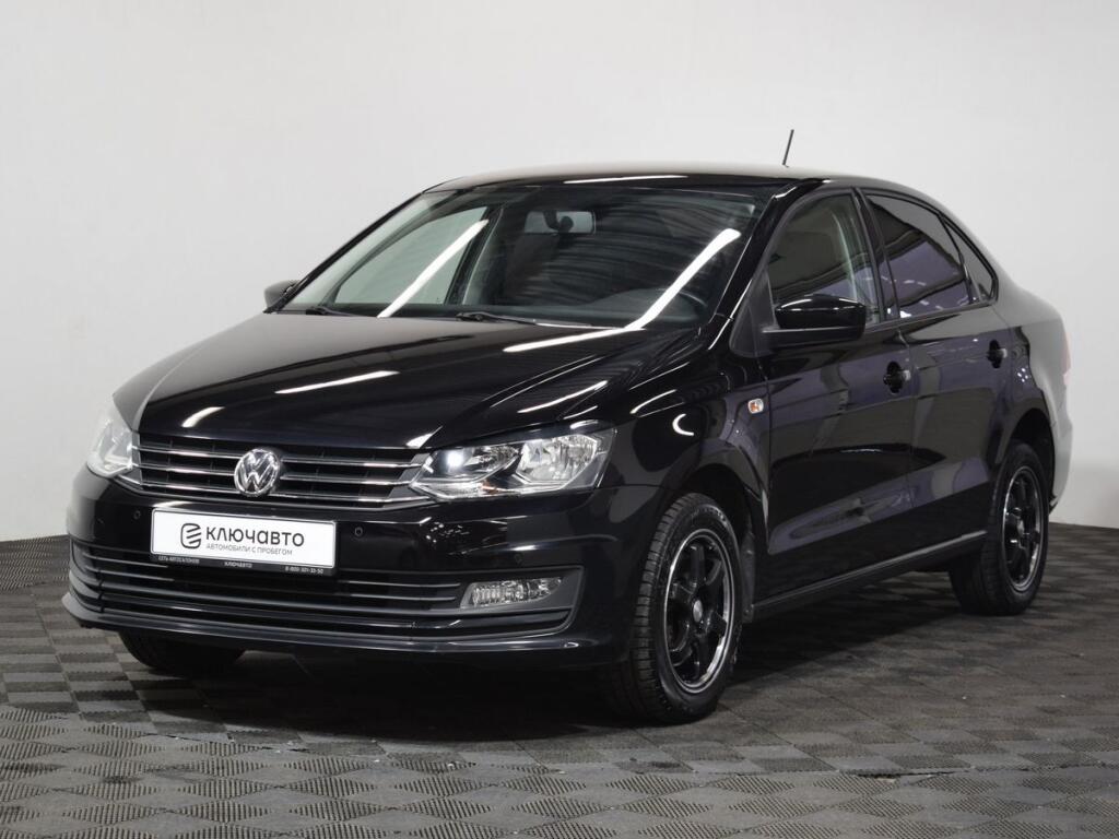 Черный Volkswagen Polo 2020 года с пробегом