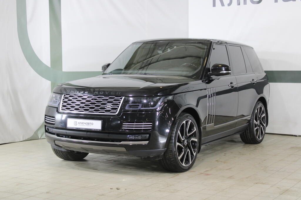 Черный Land Rover Range Rover 2013 года с пробегом