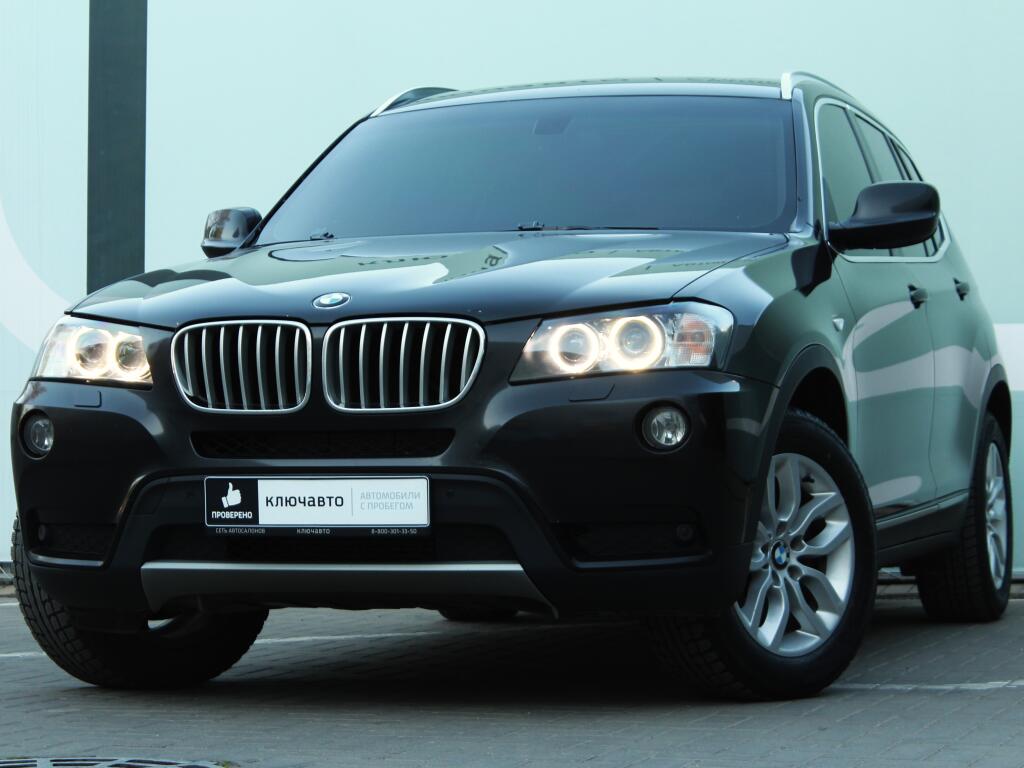 Черный BMW X3 2013 года с пробегом
