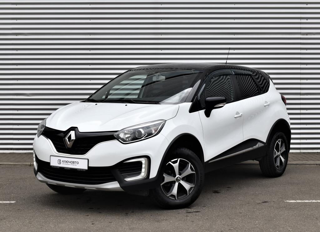 Белый Renault Kaptur 2018 года с пробегом