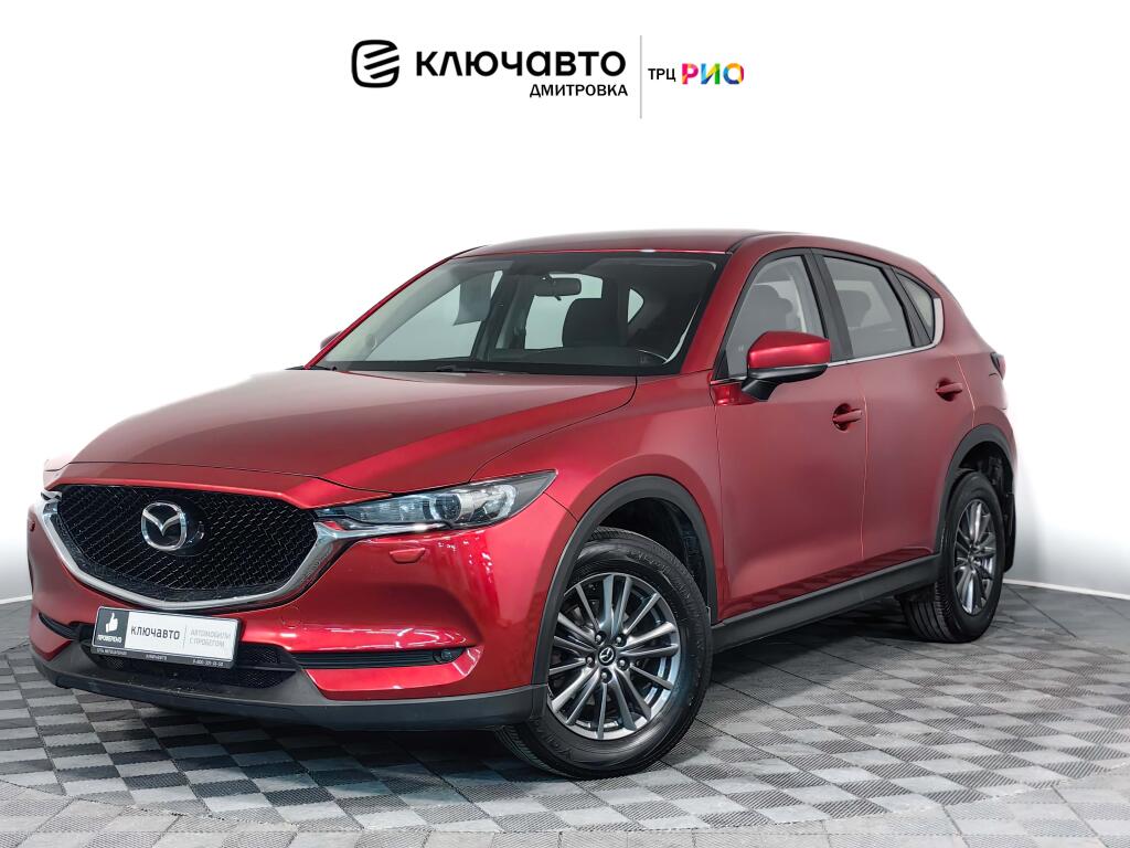 Красный Mazda CX-5 2018 года с пробегом