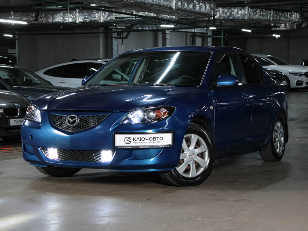 Синий Mazda 3 2004 года с пробегом
