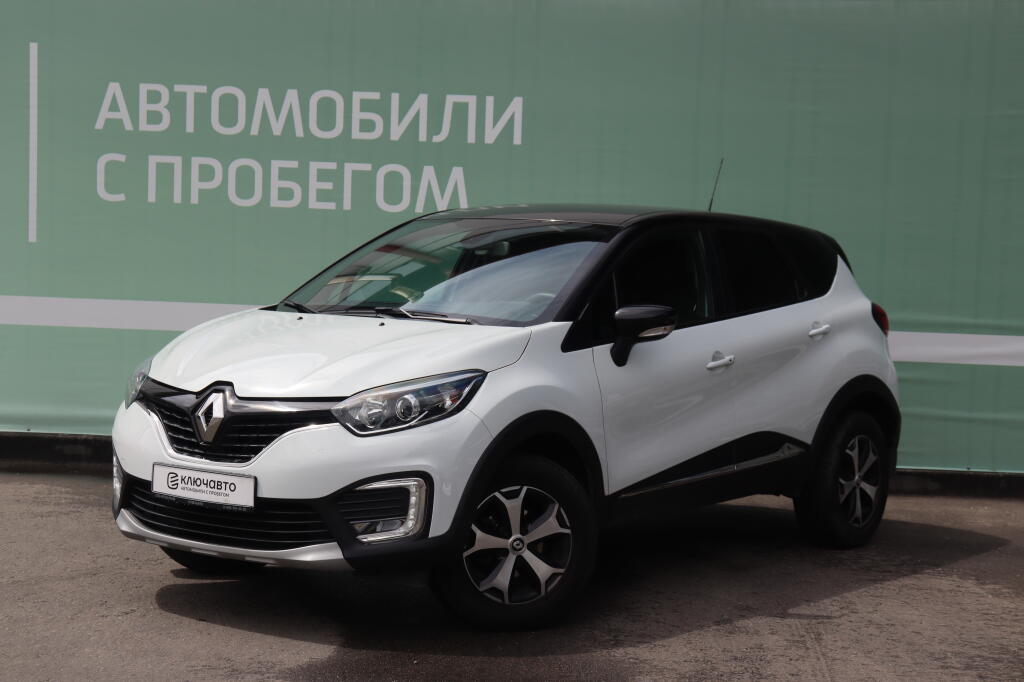 Белый Renault Kaptur 2019 года с пробегом