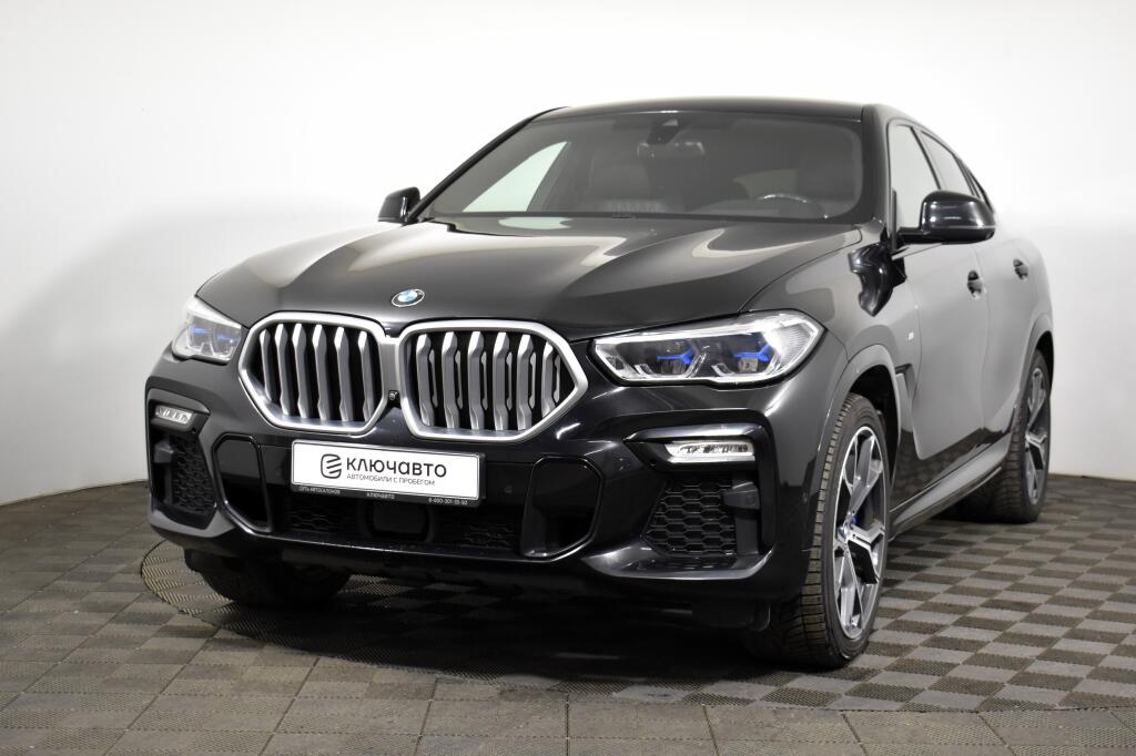 Черный BMW X6 2020 года с пробегом
