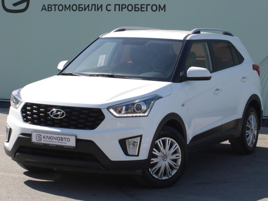 Белый Hyundai Creta 2020 года с пробегом