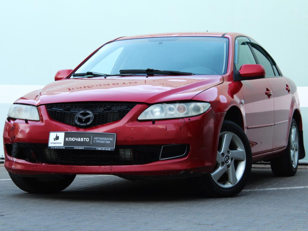 Красный Mazda 6 2005 года с пробегом