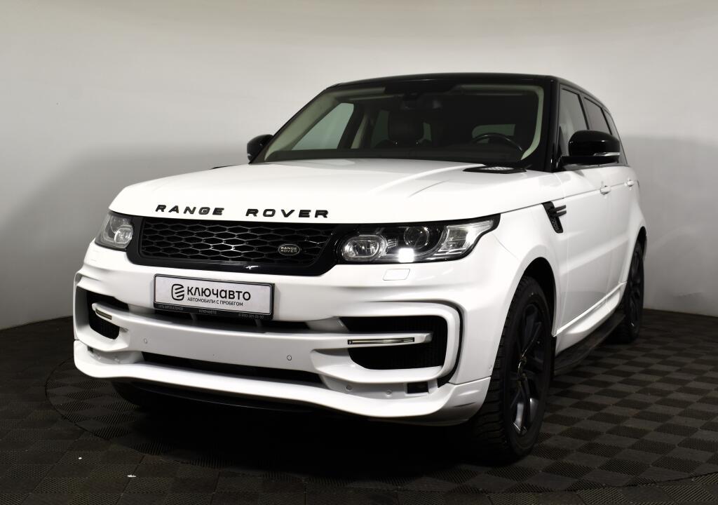 Белый Land Rover Range Rover Sport 2015 года с пробегом