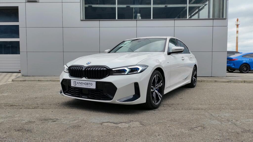 Белый BMW 3 серия 2023 года с пробегом