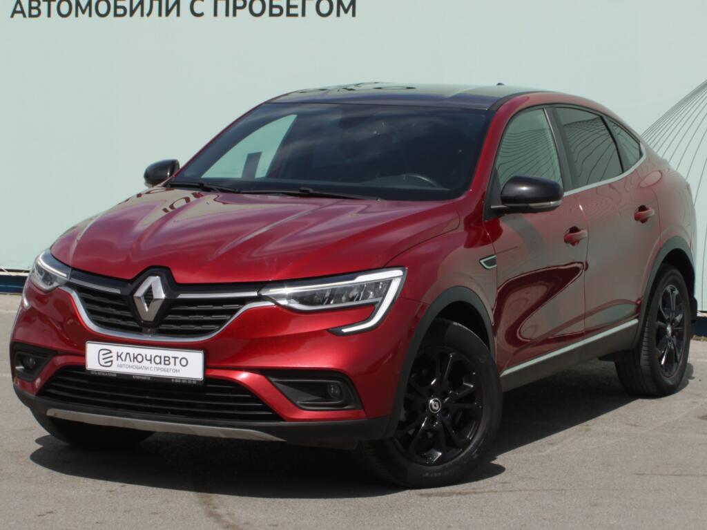 Красный Renault Arkana 2021 года с пробегом