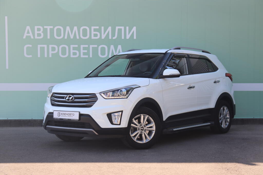 Белый Hyundai Creta 2019 года с пробегом