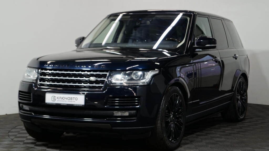 Черный Land Rover Range Rover 2014 года с пробегом