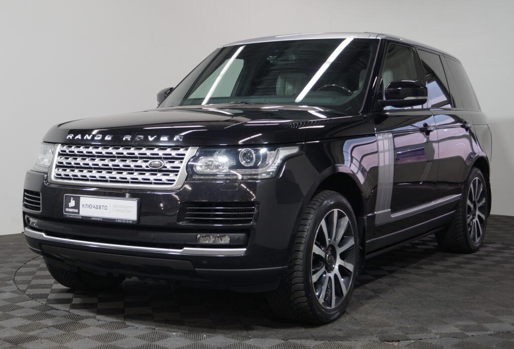 Черный Land Rover Range Rover 2015 года с пробегом