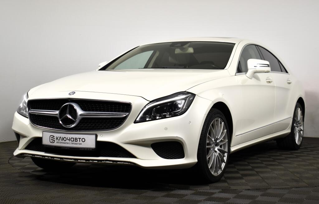 Белый Mercedes-Benz CLS-Класс 2014 года с пробегом
