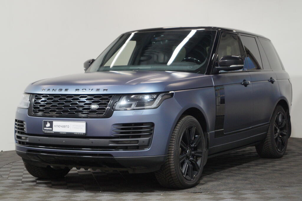 Черный Land Rover Range Rover 2019 года с пробегом