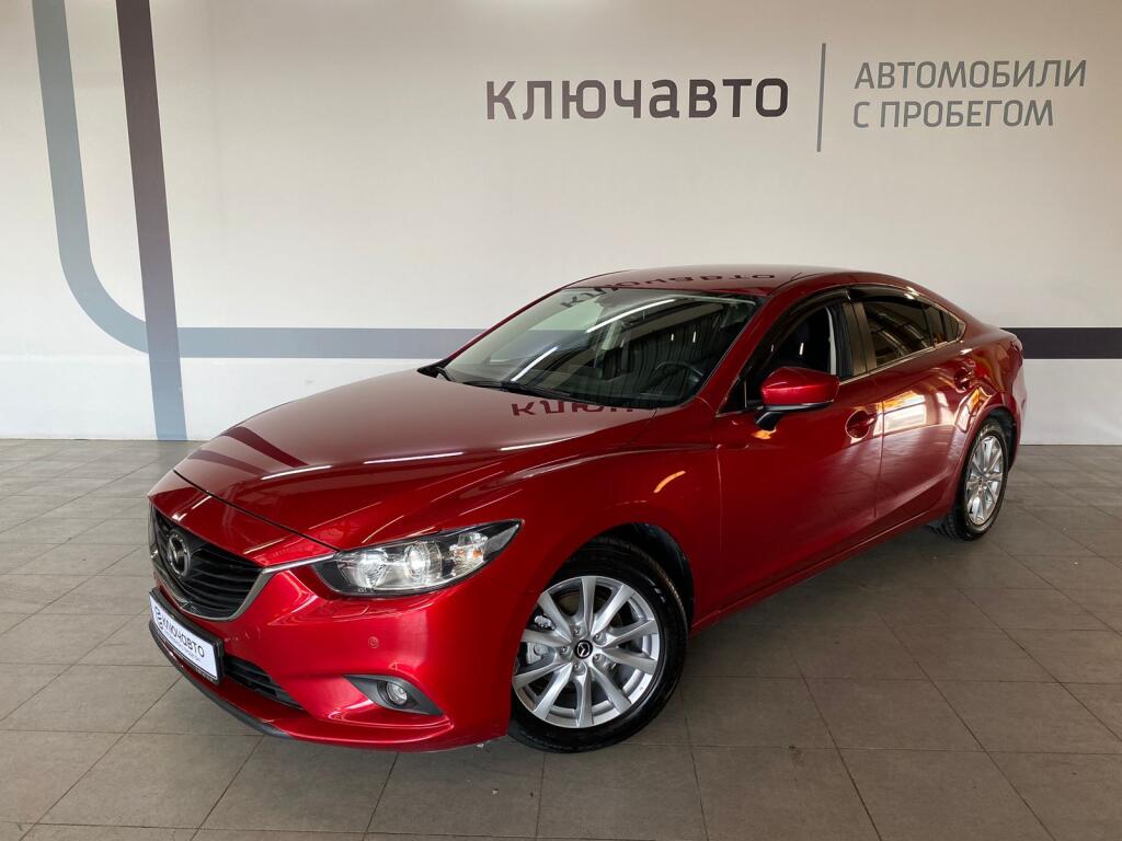 Красный Mazda 6 2018 года с пробегом