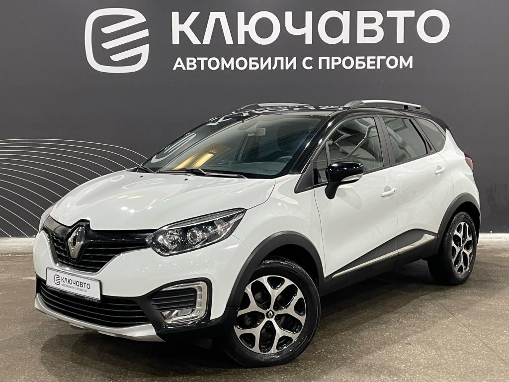 Белый Renault Kaptur 2018 года с пробегом