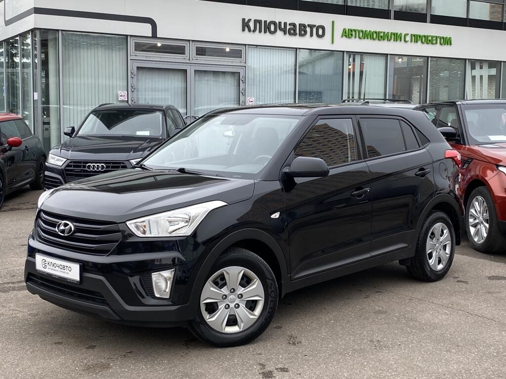 Черный Hyundai Creta 2019 года с пробегом