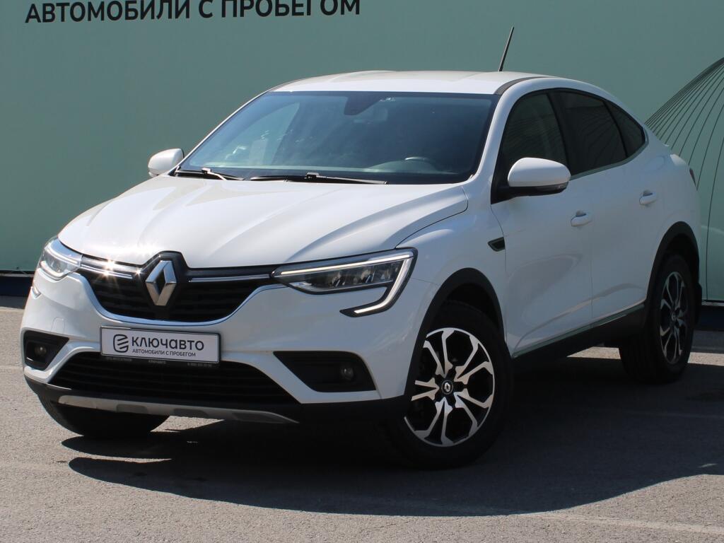 Белый Renault Arkana 2020 года с пробегом