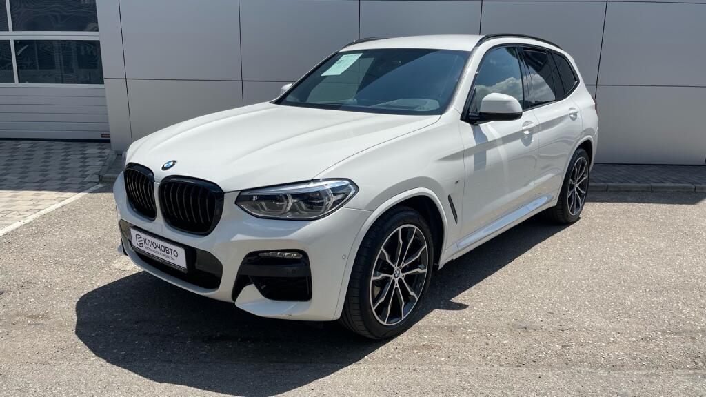 Белый BMW X3 2020 года с пробегом